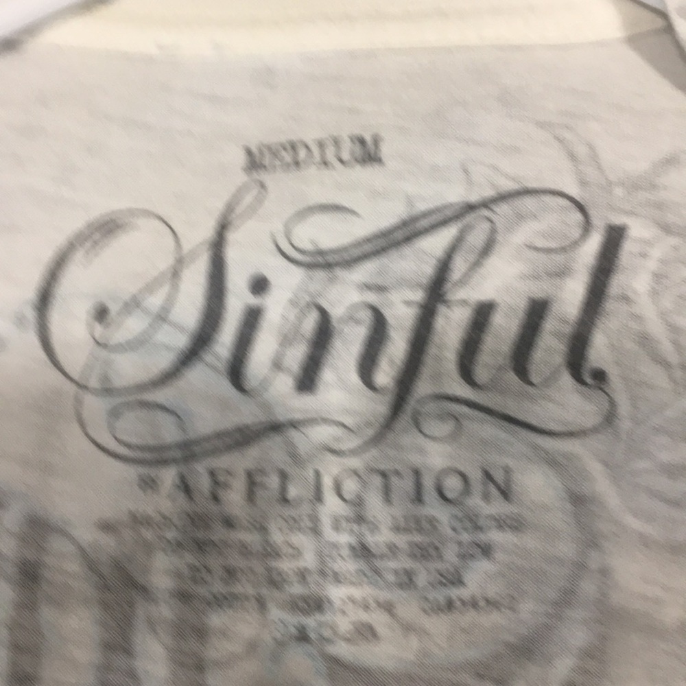 Affliction Sinful Tee - Picture 4 of 8